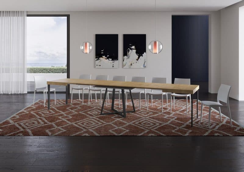 Tavolo allungabile Abbraccio 130x90cm - immagine 4