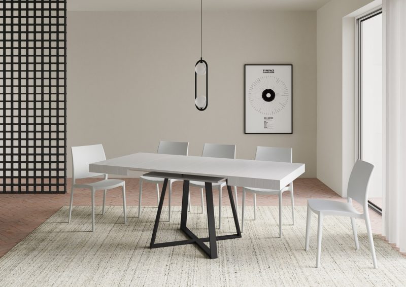 Tavolo allungabile Abbraccio 90x90cm - immagine 3