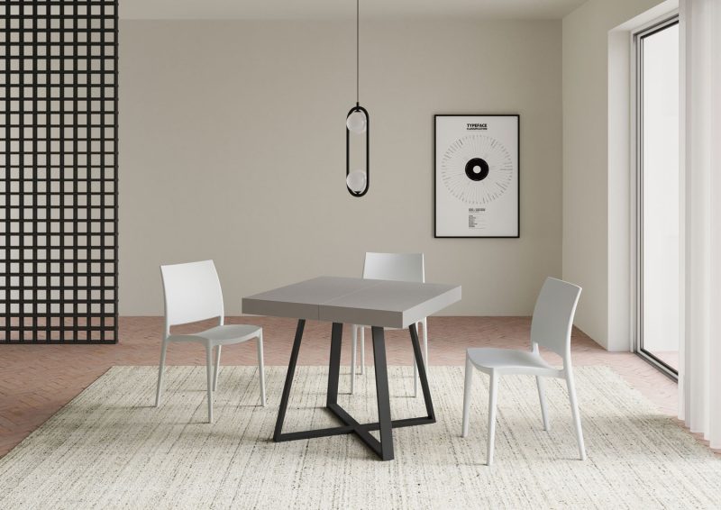 Tavolo allungabile Abbraccio 90x90cm - immagine 17