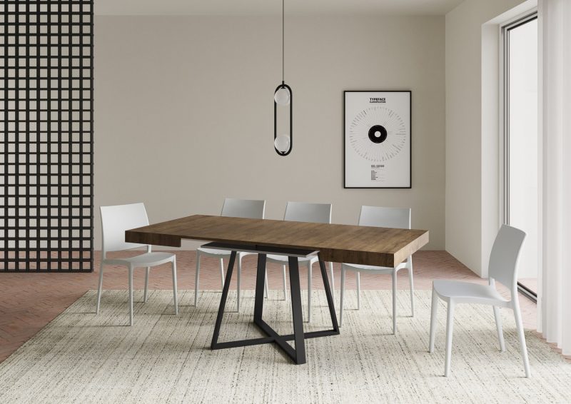 Tavolo allungabile Abbraccio 90x90cm - immagine 12