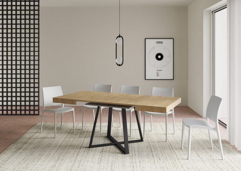 Tavolo allungabile Abbraccio 90x90cm - immagine 9