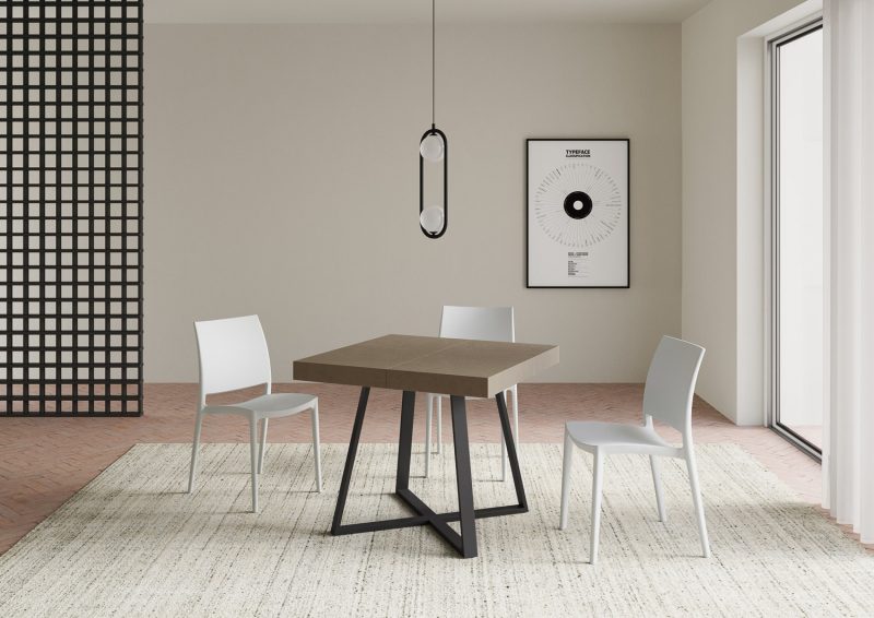 Tavolo allungabile Abbraccio 90x90cm - immagine 5