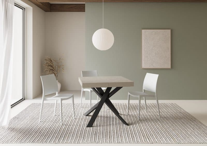 tavolo clerk cashmere ambientato