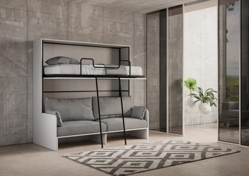 Letto a scomparsa Kando doppio sofà - immagine 6