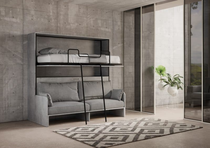 Letto a scomparsa Kando doppio sofà - immagine 13
