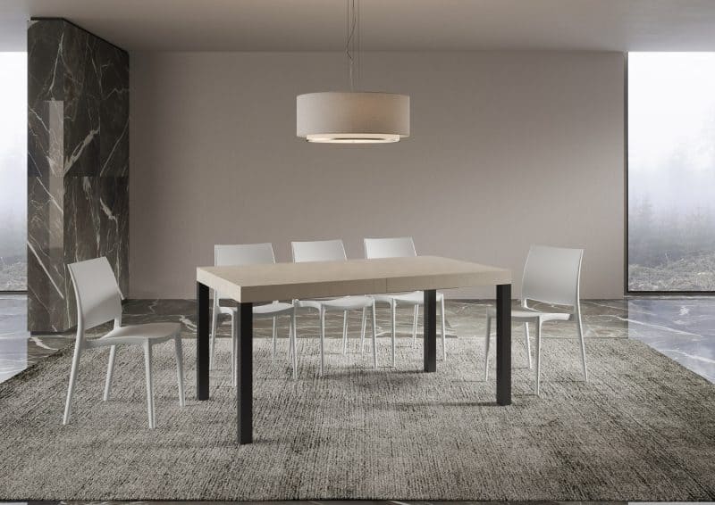 Tavolo allungabile Everyday Premium 180x90 (allunghe con bordo) - immagine 18