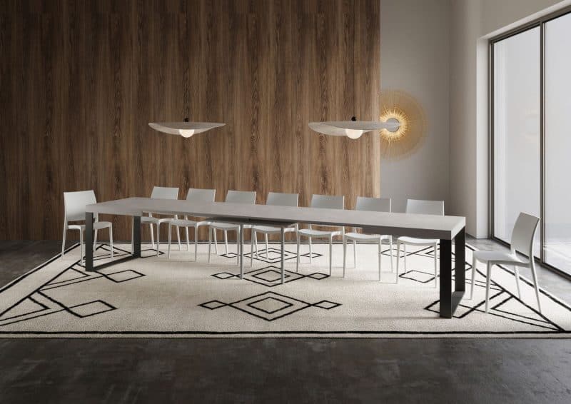 Tavolo allungabile 160x90 Tecno - immagine 20
