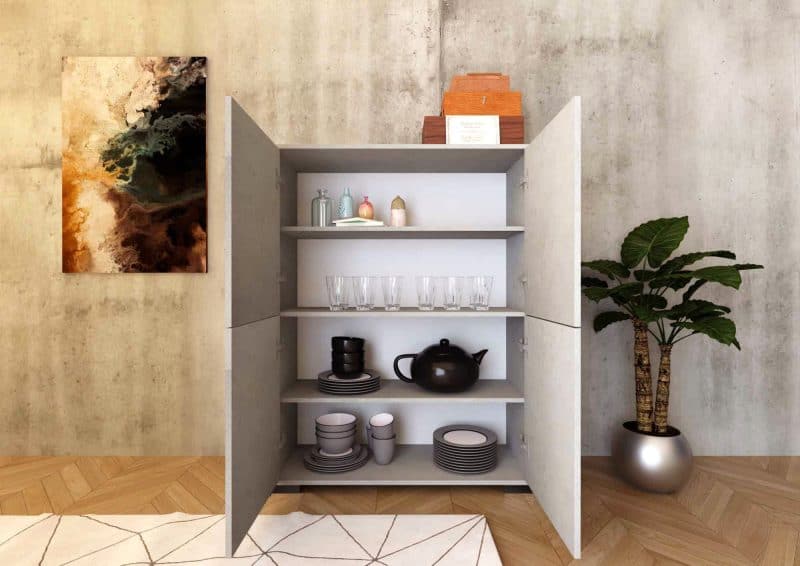 Credenza 4 ante Lumina L.90 P.35 - immagine 4
