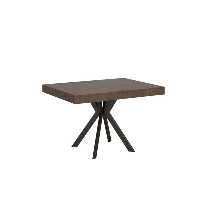 Tavolo Dolcezza 120x80 allungabile telaio antracite