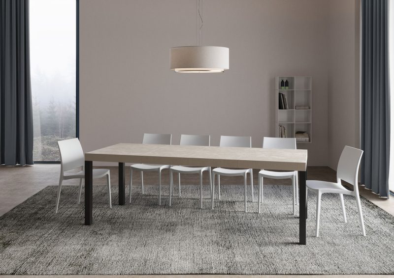 Tavolo allungabile Everyday Premium 140x90 (allunghe con bordo) - immagine 21