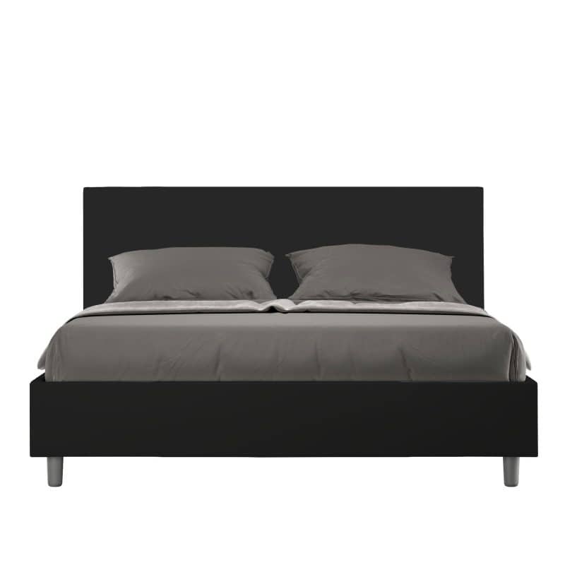Letto matrimoniale da 160cm Adele nero