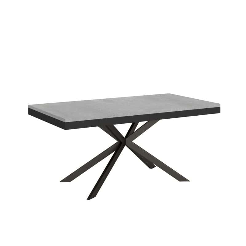 Tavolo allungabile gambe incrociate Plaker Evolution 160x90