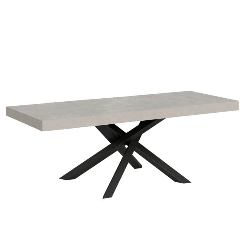 Tavolo allungabile gambe incrociate Volantis Premium 180x90 (allunghe con bordo) - immagine 20