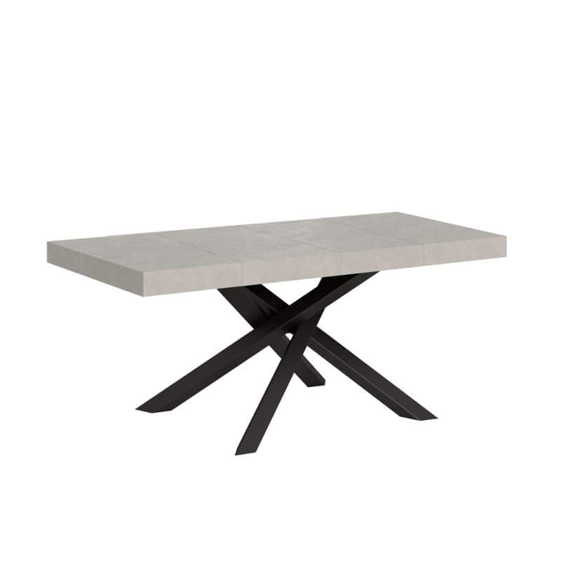 Tavolo allungabile gambe incrociate Volantis Premium 140x90 (allunghe con bordo) - immagine 17